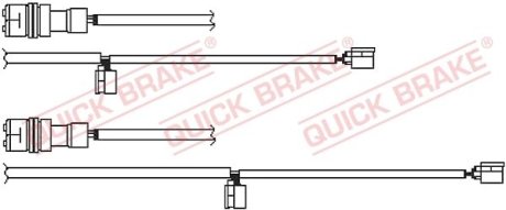 Гальмівні аксесуари QUICK BRAKE WS0351A