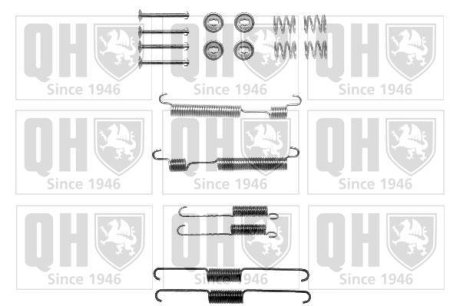 Комплектующие, тормозная колодка QUINTON HAZELL BFK459