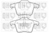 Комплект тормозных колодок, дисковый механизм QUINTON HAZELL BP1471 (фото 1)