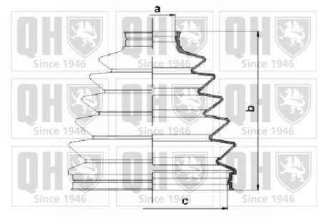 Автозапчасть QUINTON HAZELL QJB1079