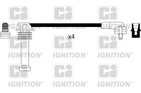 Комплект проводов зажигания QUINTON HAZELL XC402