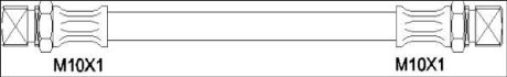 Шланг гальмівний REMSA 1920.01