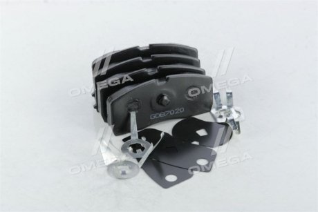 Колодка гальм. диск. STANDARD GEELY CK 04- передн. (под ABS) RIDER RD21338STD