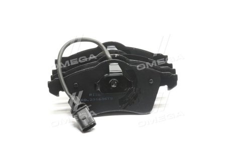 Колодка гальм. диск. VW TRANSPORTER T4 90-03 передн. (с датч.) RIDER RD23163STD