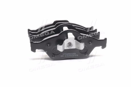Колодка гальм. диск. STANDARD FORD FIESTA/FUSION/ MAZDA 2 03- передн. RIDER RD23202STD