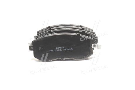 Колодка гальм. диск. SUBARU FORESTER 03- передн. RIDER RD3323DB3328