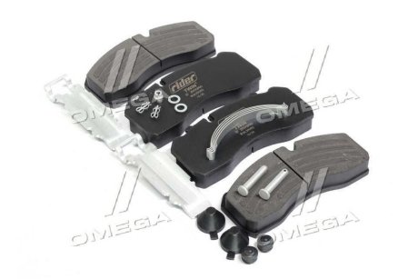 Колодка гальм. диск. EKO-BRAKE (компл. на вісь) BPW, IVECO, MAN 2000,TGM, MB ATEGO, SAF RIDER ST29095PRO