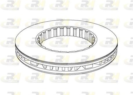 TARCZA HAMULCOWA VOLVO/ TARCZA HAM. RH 1177.20 SZT ROADHOUSE 117720