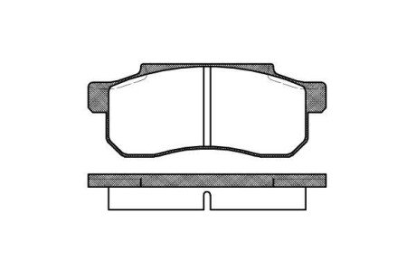 Гальмівні колодки дискові ROADHOUSE 2203.00