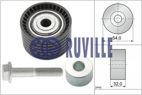 Rolka prow. RENAULT/OPEL RUVILLE 55633