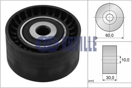 Ролик направляючий RUVILLE 55954