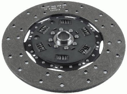 Диск зчеплення 200мм; Z=24; 1,6D/1,9D SACHS 1862 219 031