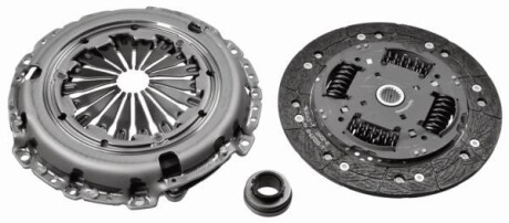 К-кт зчеплення Fiat/PSA Scudo/Berlingo/Partner/207/308 1.6HDi/Multijet 2007- SACHS 3000950931 (фото 1)