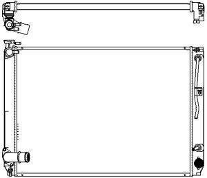Радіатор SAKURA 32718501