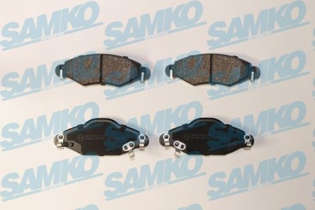 Гальмівні колодки, дискове гальмо (набір) SAMKO 5SP1001