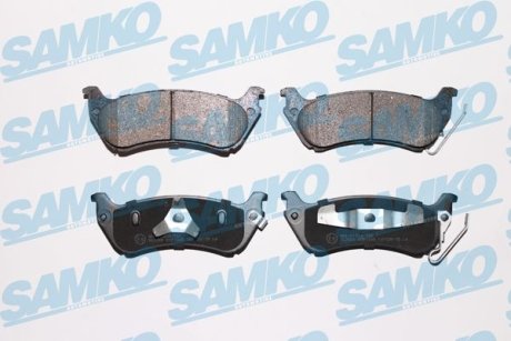 Гальмівні колодки, дискове гальмо (набір) SAMKO 5SP1065