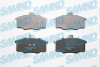 Гальмівні колодки, дискове гальмо (набір) SAMKO 5SP1089 (фото 1)