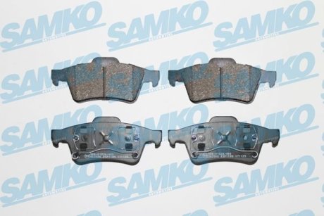 Гальмівні колодки, дискове гальмо (набір) SAMKO 5SP1189