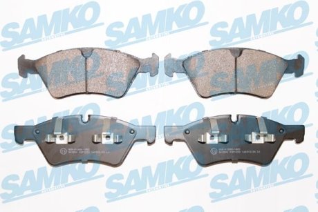 Гальмівні колодки, дискове гальмо (набір) SAMKO 5SP1253