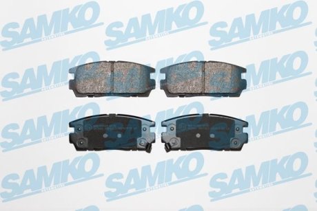 Гальмівні колодки, дискове гальмо (набір) SAMKO 5SP1323