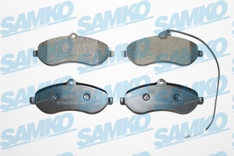 Гальмівні колодки, дискове гальмо (набір) SAMKO 5SP1348