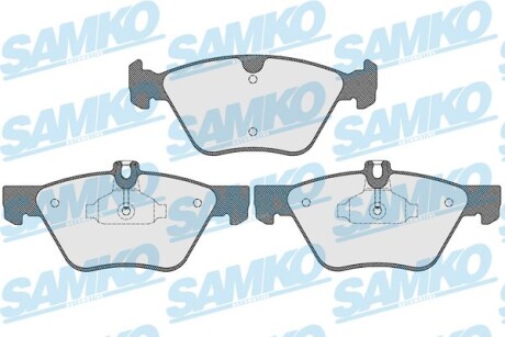 Гальмівні колодки, дискове гальмо (набір) SAMKO 5SP1523