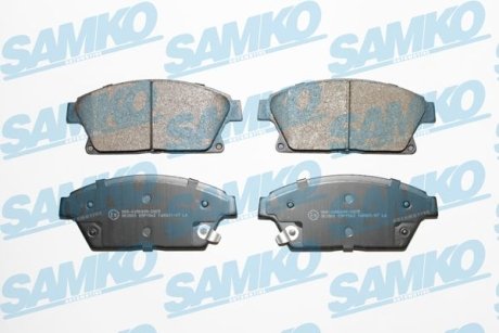 Гальмівні колодки, дискове гальмо (набір) SAMKO 5SP1562