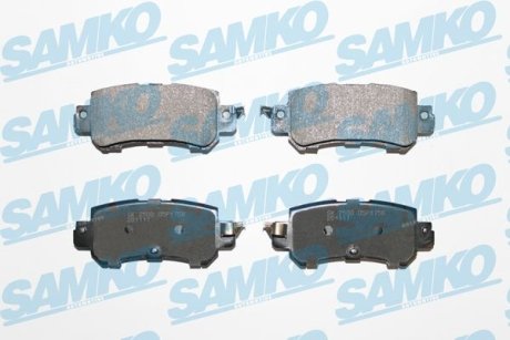 Колодки гальмівні SAMKO 5SP1756