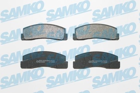 Гальмівні колодки, дискове гальмо (набір) SAMKO 5SP179