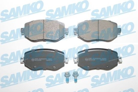 Колодки гальмівні MEGANE 11/15- + SAMKO 5SP2005