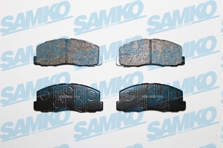 Гальмівні колодки, дискове гальмо (набір) SAMKO 5SP260