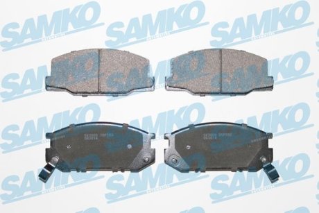 Гальмівні колодки, дискове гальмо (набір) SAMKO 5SP553