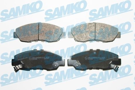 Гальмівні колодки, дискове гальмо (набір) SAMKO 5SP566