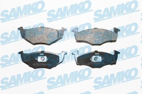 Гальмівні колодки, дискове гальмо (набір) SAMKO 5SP638