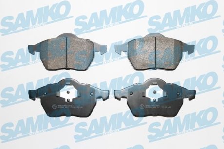 Гальмівні колодки, дискове гальмо (набір) SAMKO 5SP669