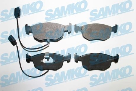 Гальмівні колодки, дискове гальмо (набір) SAMKO 5SP745