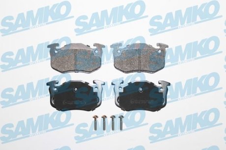 Гальмівні колодки, дискове гальмо (набір) SAMKO 5SP801