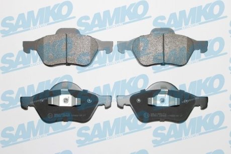 Колодки гальмівні передні Megane,Scenic, Laguna 01- SAMKO 5SP898