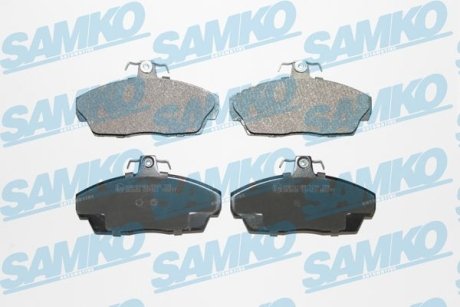 Гальмівні колодки, дискове гальмо (набір) SAMKO 5SP922 (фото 1)