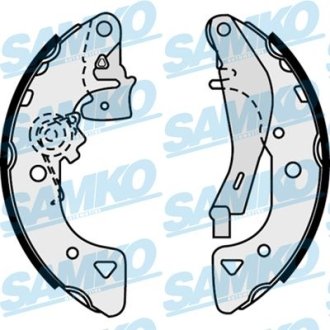 Гальмівні колодки (набір) SAMKO 87540
