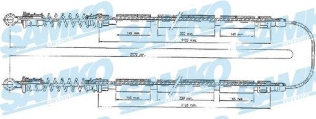 Трос SAMKO C0203B