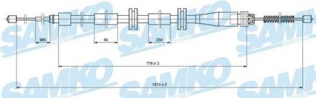 Трос SAMKO C1664B