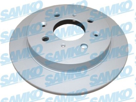 Комплект гальмівних дисків (2 шт) задн Лів/Прав HONDA CITY V, JAZZ III, JAZZ IV 1.2-1.5 07.08- SAMKO H1035PR