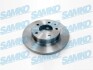 Диск гальмівний MAZDA 626 -97 lita tyі SAMKO M5721P (фото 1)
