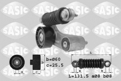 Натягувач поліклинового ременя SASIC 1624002