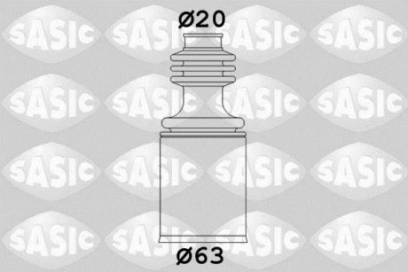 Комплект пылника, приводной вал SASIC 2003421