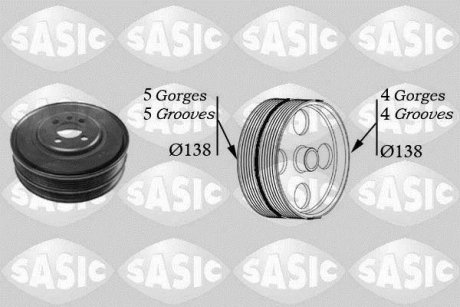 Шків колінчастого валу SASIC 2156027