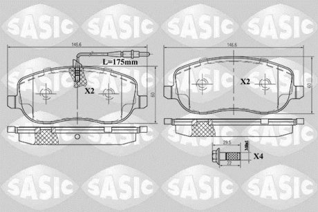 CITROEN FIAT LANCIA PEUGEOT C8 Jumpy Ulysse Scudo Phedra 807 Expert SASIC 6210029