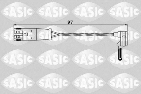 MERCEDES Classe A B C Classe CL CLC Classe CLK CLS Classe E GL GLK GLE Classe GLS M S SL Classe SLC SLK Vaneo SASIC 6236002 (фото 1)