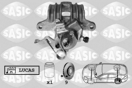 Супорт гальмівний SASIC 6506010